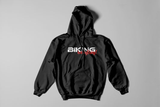 4Hillz | "Backprint" BikingIsEverything- Hoodie
